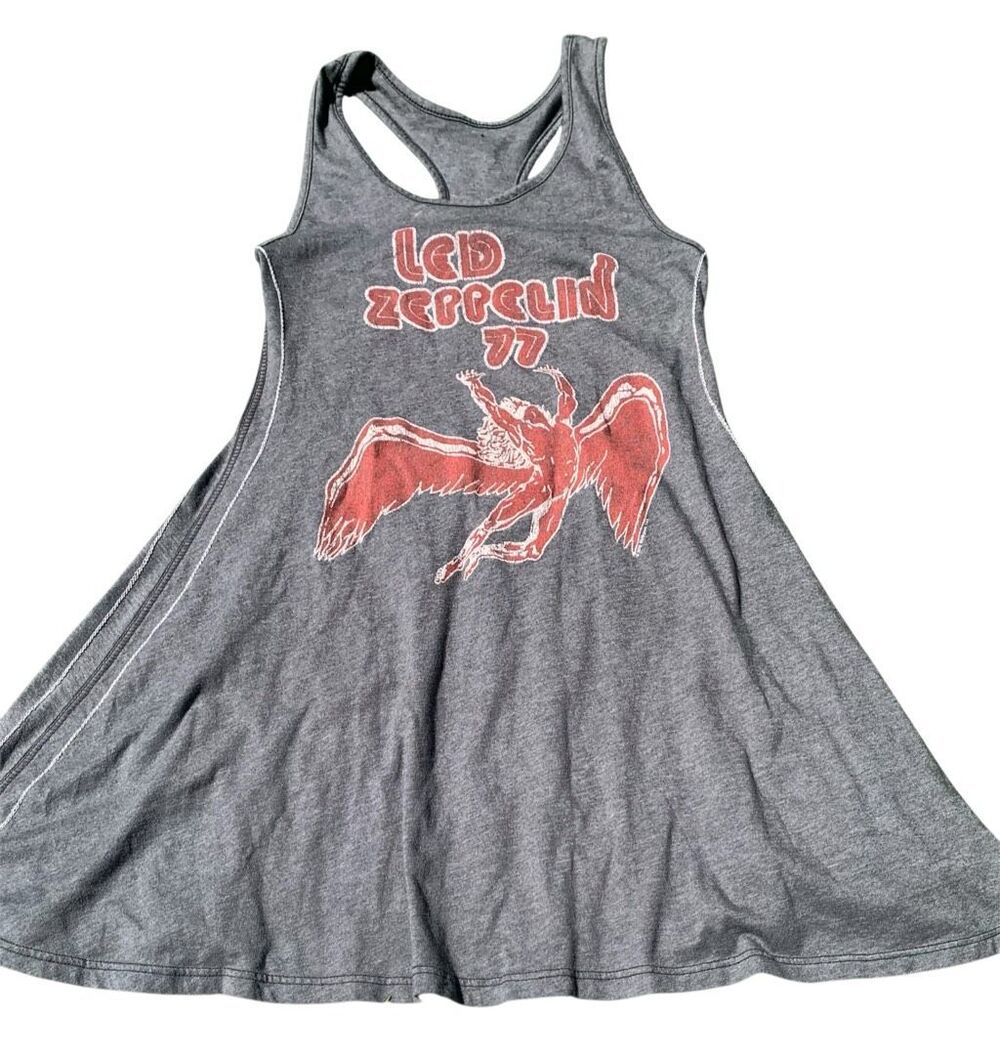 Trunk LTD Led Zeppelin GRAPHIC ROCKER Limited edition KIDS DRESS sz 7
